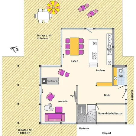Holiday home Fuenfjahreszeiten In Bodstedt